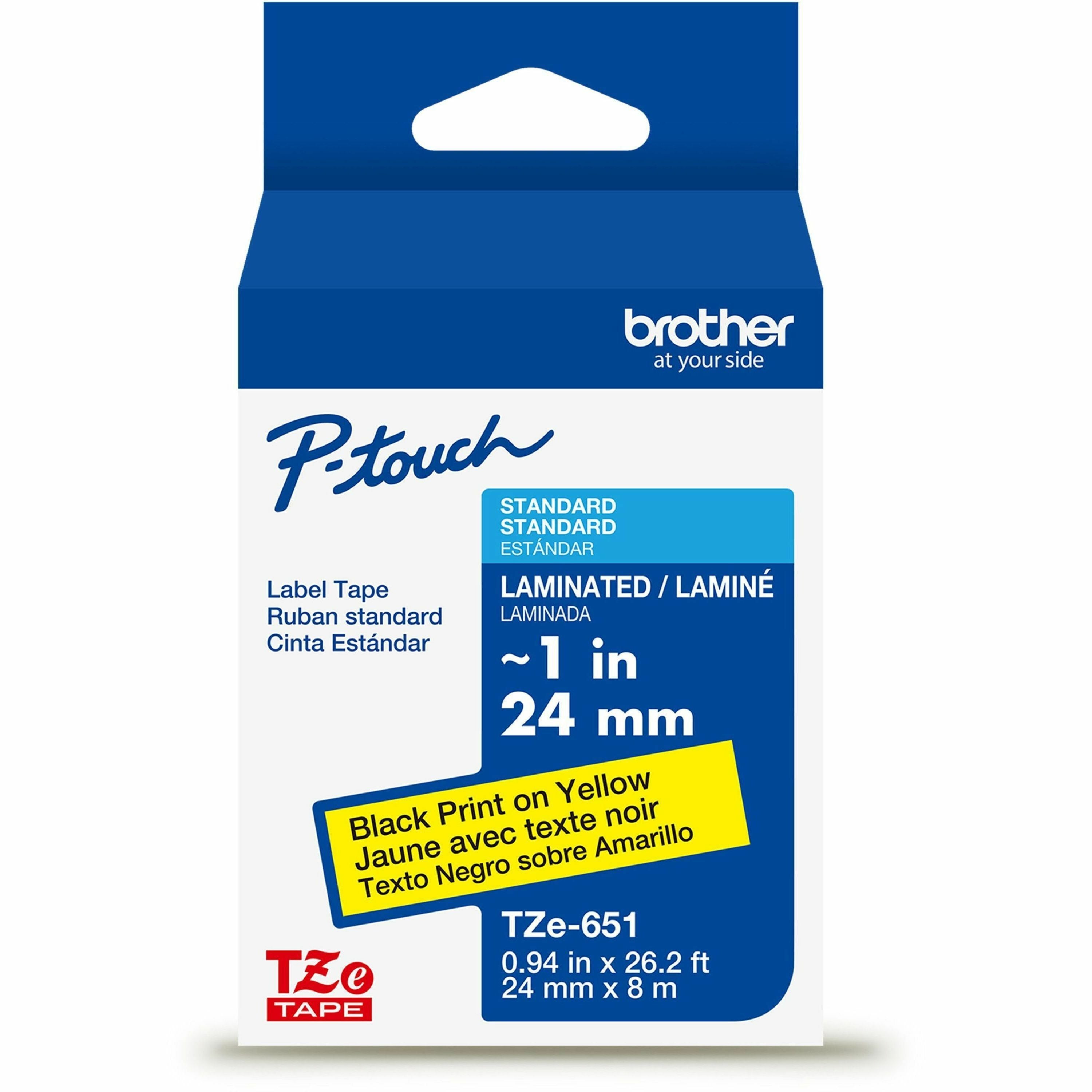 Brother P-touch Extra-Strength TZe Tape Cartridge Brother P-touch Extra-Strength TZe Tape Cartridge